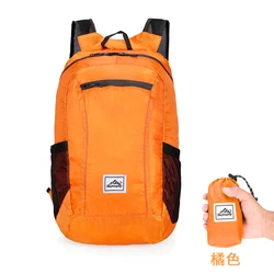 Lightweight Foldable Backpack Portable Waterproof Travel Bag Folding Sports Bag Outdoor Mountaineering Hiking Rucksack Backpack