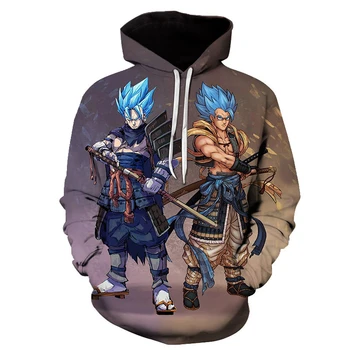 

Newest Anime Print Dragon Ball Hoodie Men/Women 3D Brand Sweatshirt Dragonball Z child Goku Pocket Hoodies Fashion Streetwear