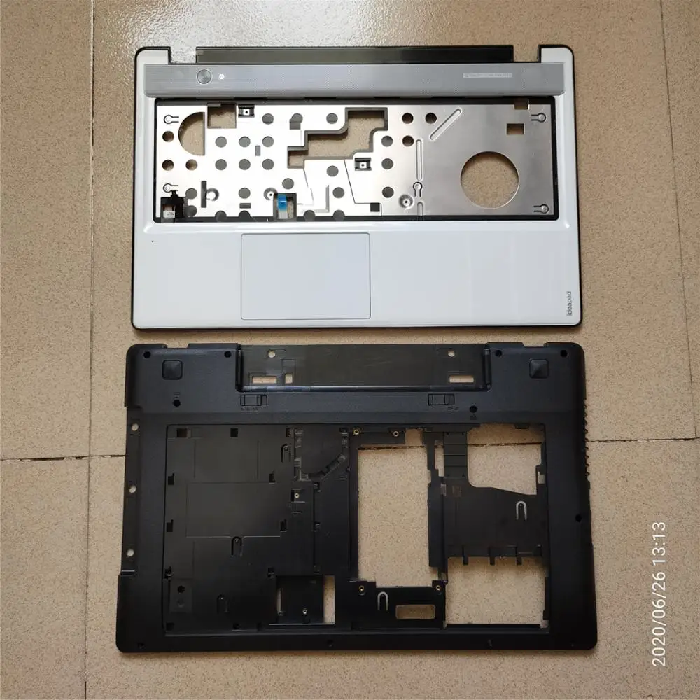 Новый оригинальный чехол накладка Lenovo IdeaPad Z580 Z585 базовый корпус черный 3ALZ3BALV00 и