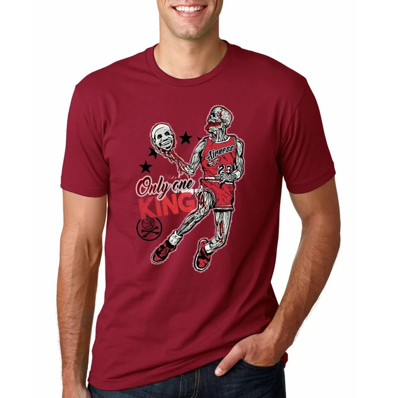 REDkk1190 Antidazzle футболка This Is For You King Lebron James Jersey 23 Cleveland Sportser Basketballer взрослая футболка james - Цвет: REDkk1190