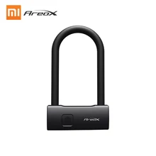 Xiaomi AreoX отпечатков пальцев u-образный замок Противоугонный велосипед, мотоцикл, Байк Автомобильный Дверной замок водонепроницаемый пылезащитный