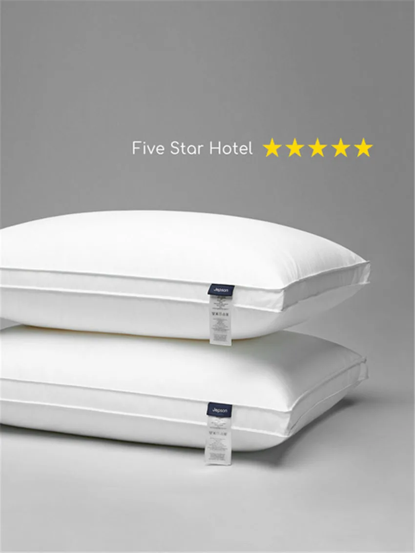 Soft Feather Fabric Pillow Sleep Pillow Pillows For Sleeping Home Hotel