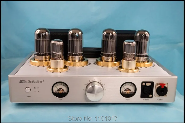 Ламповый усилитель Little Dot MK6 + CSF 6080 Hi-Fi несимметричный совместимый с OCL для