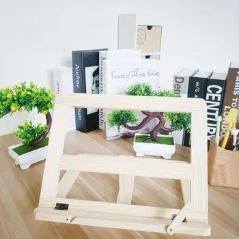 

Universal Lightweight Wooden Frame Reading Bookshelf Bracket Tablet Laptop Stand Multifunctional Holder Rack