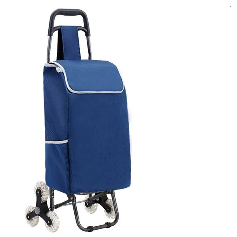 Carito Plegable Cozinha Carro La Compra De Courses Avec Roulettes Chariot Roulant Mesa Cocina стол для покупок Кухонная Тележка - Цвет: MODEL D
