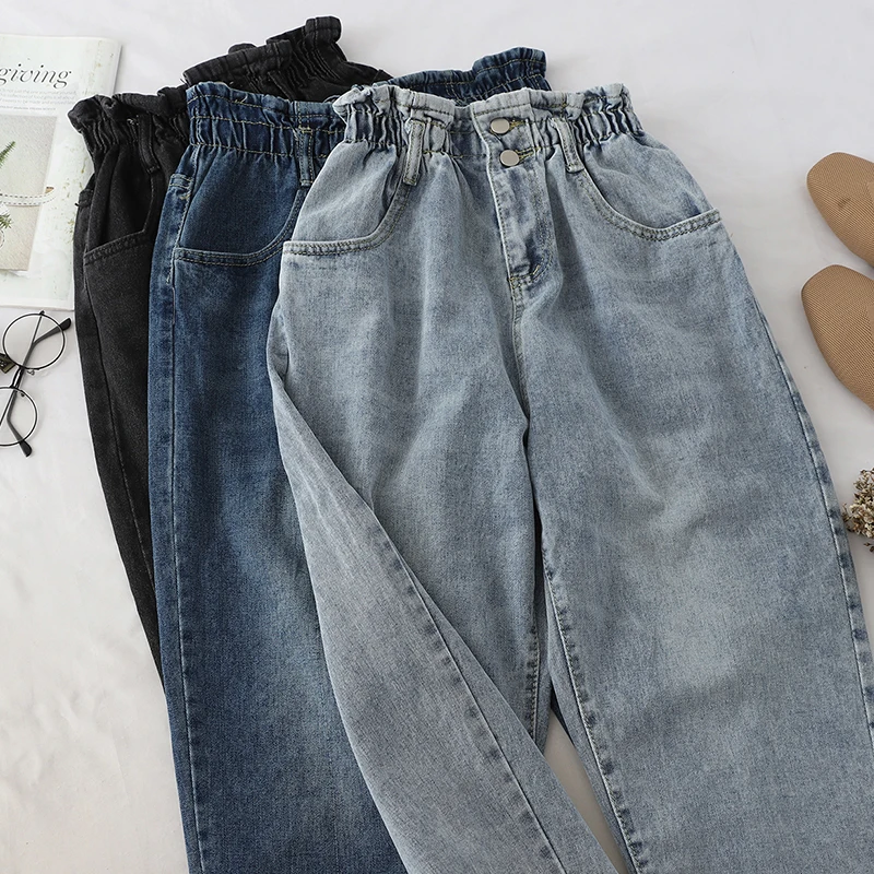 Lembut Vintage Boyfriend Jeans 