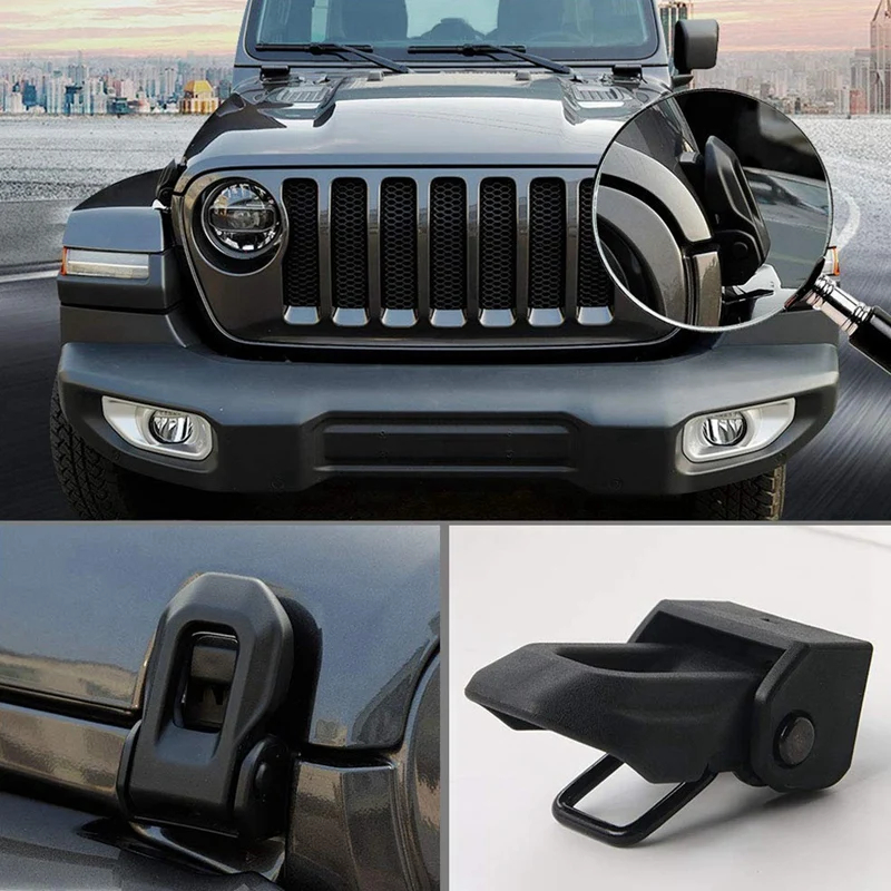 Защелка капота для 2007- Jeep Wrangler Jk Jl