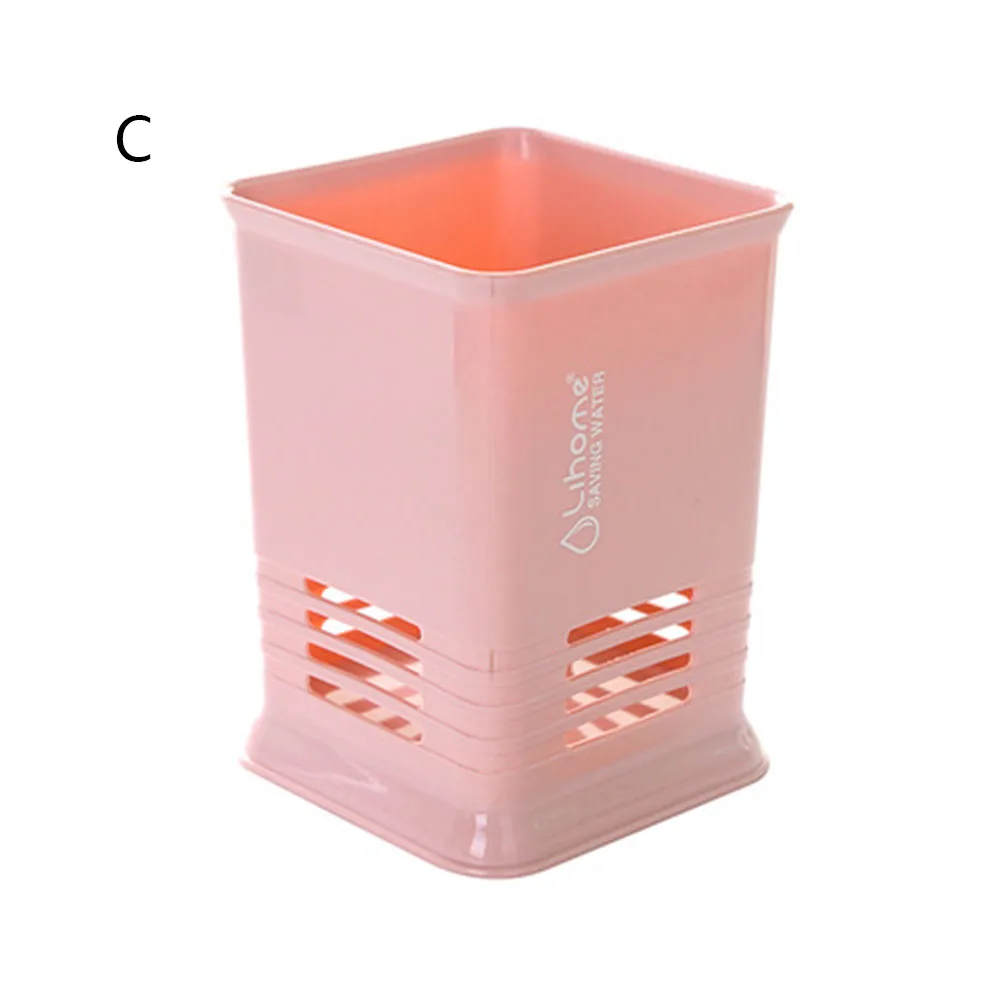 C 9.5x9.5x13.7cm Стойка для хранения многофункциональная посуда держатель нож палочки для еды столешница столовые приборы сушилка столовые приборы слив аккуратный стеллаж кухонные инструменты - Цвет: C 9.5x9.5x13.7cm