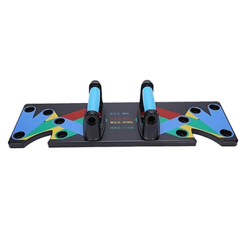 

Push Up Rack Board 9 System Men Women Comprehensive Fitness Exercise Workout Push-Up Stands Body Building Training Gym