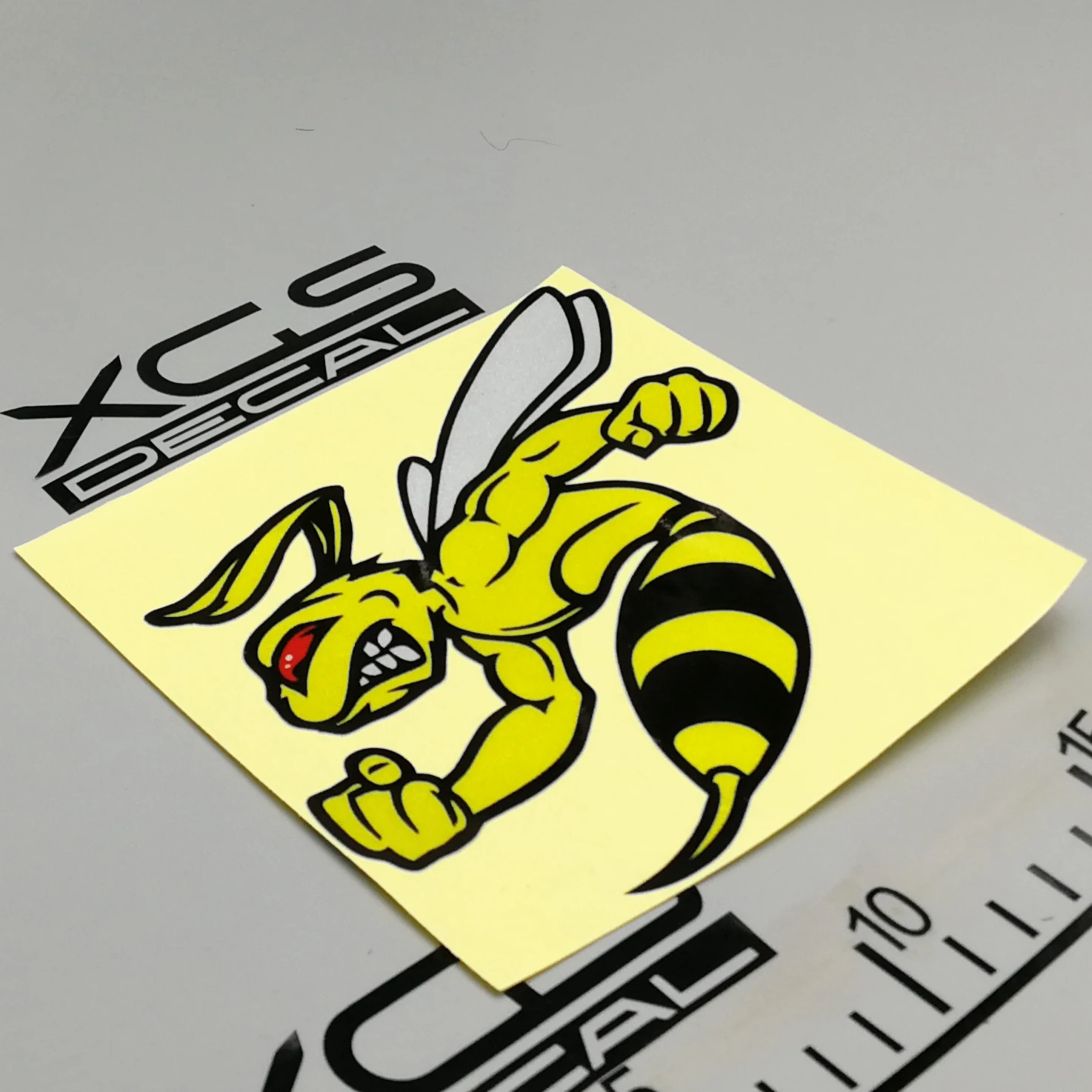 

XGS DECAL Car Vinyl Printed Sticker Super Bee Fist Quality Waterproof Sticker for Cars Motorcycle Truck Boat