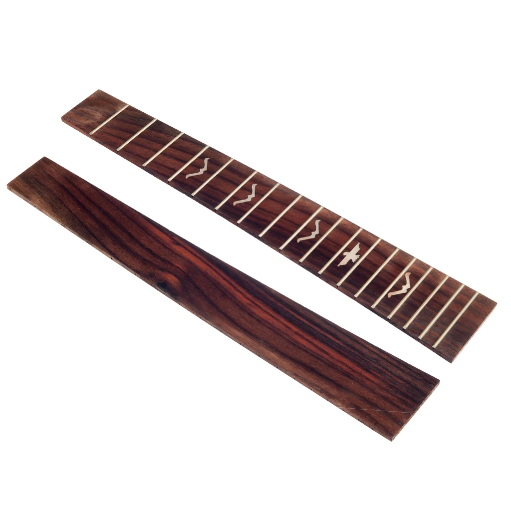 

Ukulele Fingerboard For 26 Inch Bird Part DIY Tenor Replacement Guitar