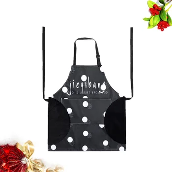 

1Pc Oilproof Kitchen Apron Hand Wipe Apron Adjustable Household Sleeveless Outwear Multifunctional Serving Aprons with Pockets C