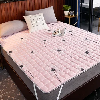 

comfortable Soft Foldable Tatami Mattress student dormitory Mattress Thick Warm Lamb cashmere floor bed Mattress with straps