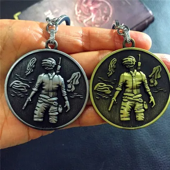 

PUBG Mens Accessories Bracelet Necklace PLAYERUNKNOWNS BATTLEGROUNDS Cosplay Special Forces Helmet Metal Ring Accessories Props