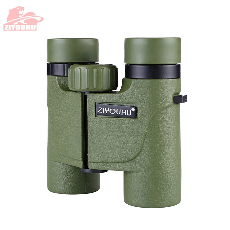 

ZIYOUHU Fashion Portable HD Binoculars Large Eyepiece Nitrogen Filled Roof Prism Focusing Zoom Telescope Outdoor Camping 10x26