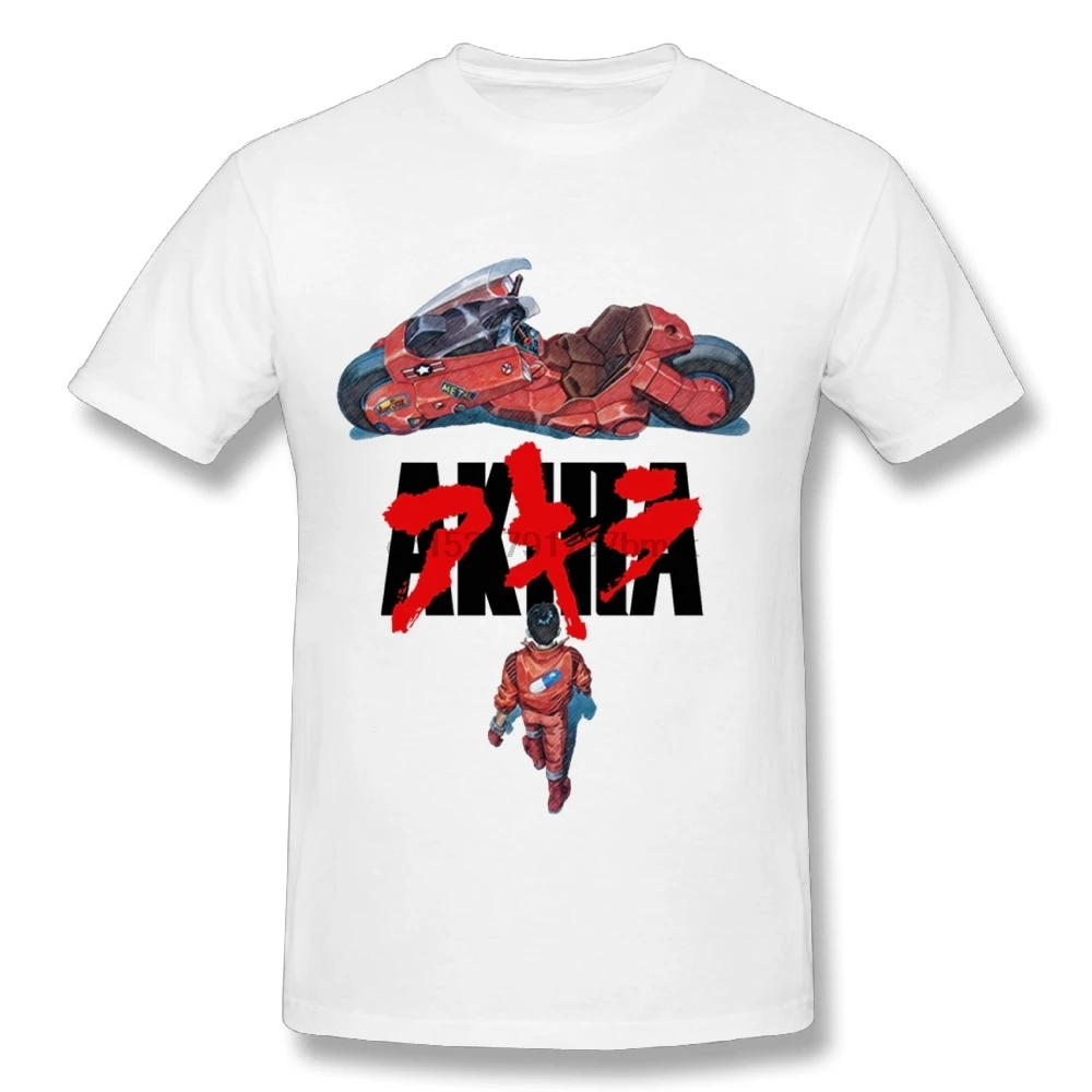 2018 летние мужские футболки Neo Tokyo Akira Awesome Man Shotaro Kaneda мотоциклетная футболка с