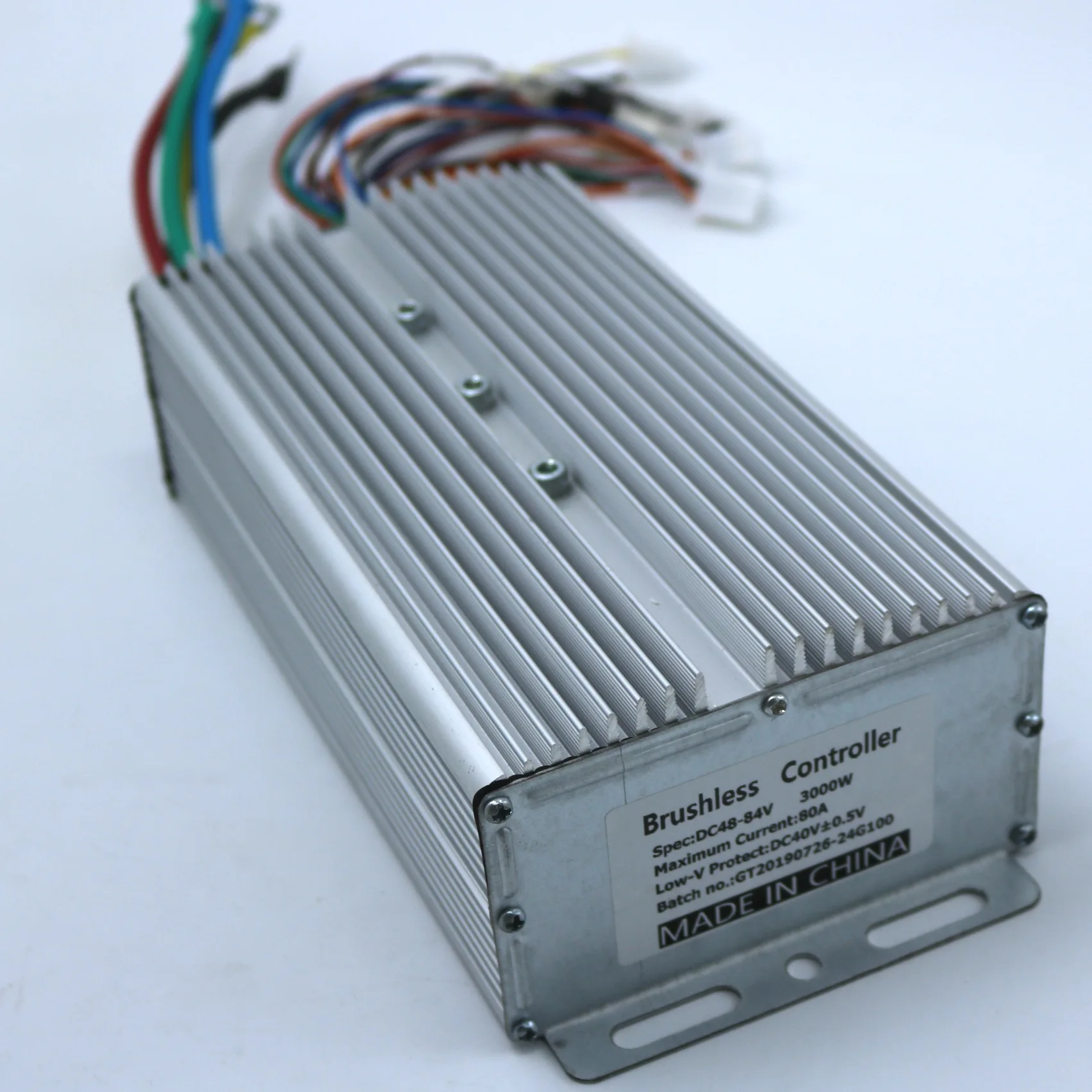 24FET 3000W 48 84V 80Amax BLDC motor controller, EV brushless speed