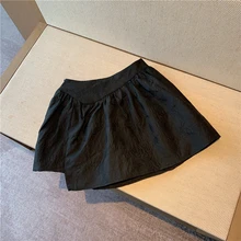 Mini Skirt Woman 2020 Spring Summer Dark Stripes Versatile Slimming Skirt Ladies Skirts Ropa Mujer
