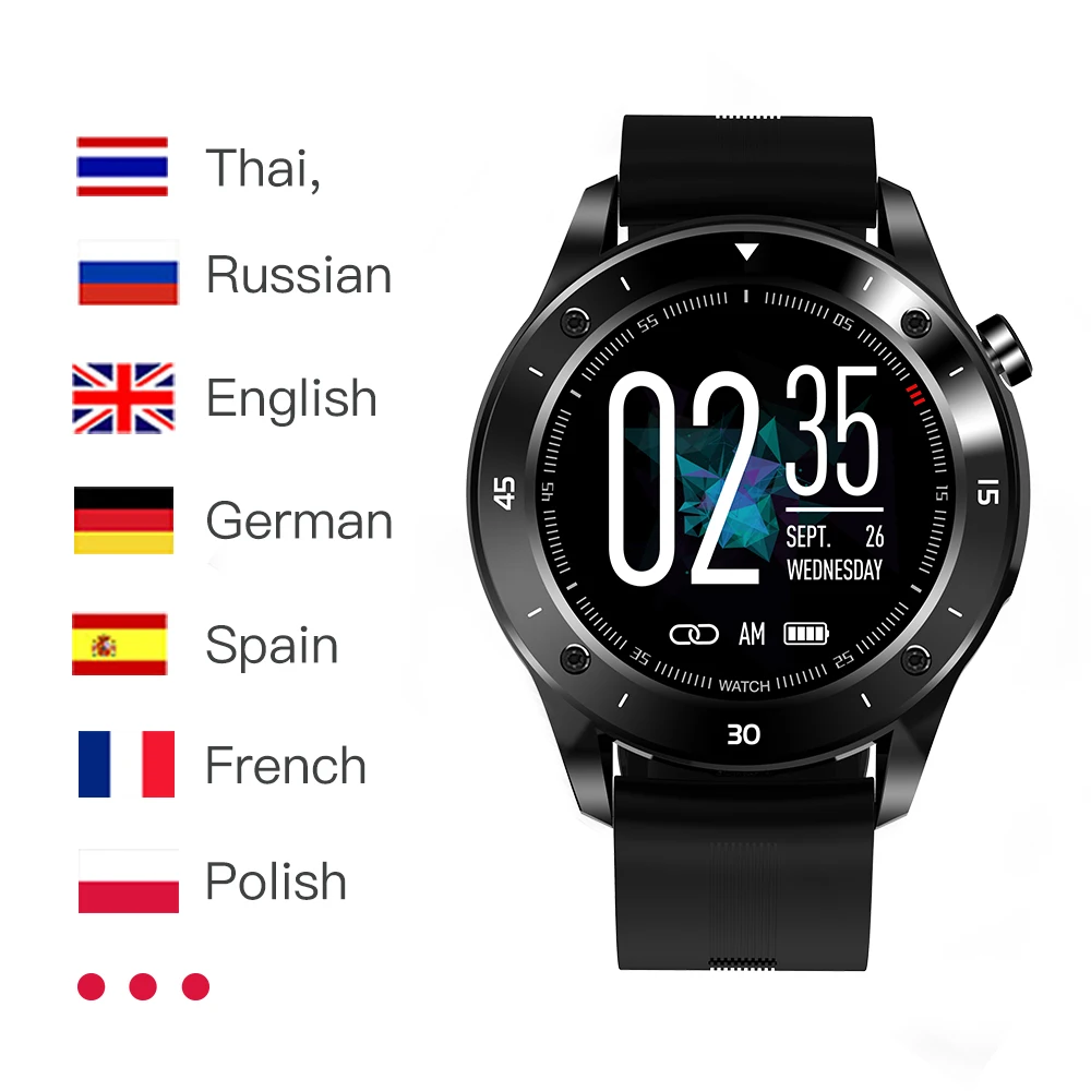 F22 Long Battery life IP68 Waterproof Music Control Heart Rate Blood Pressure Monitor Smartwatch
F22 Long Battery life IP68 Waterproof Music Control Heart Rate Blood Pressure Monitor Smartwatch