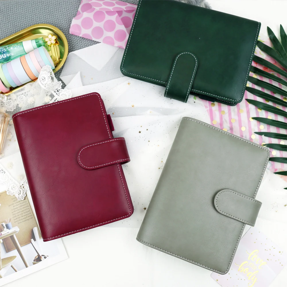 

MyPretties Serene 2019 Binder Organizer Notebook a5 a6 Planner Agenda Journal DIY Retro Organizer School Stationery