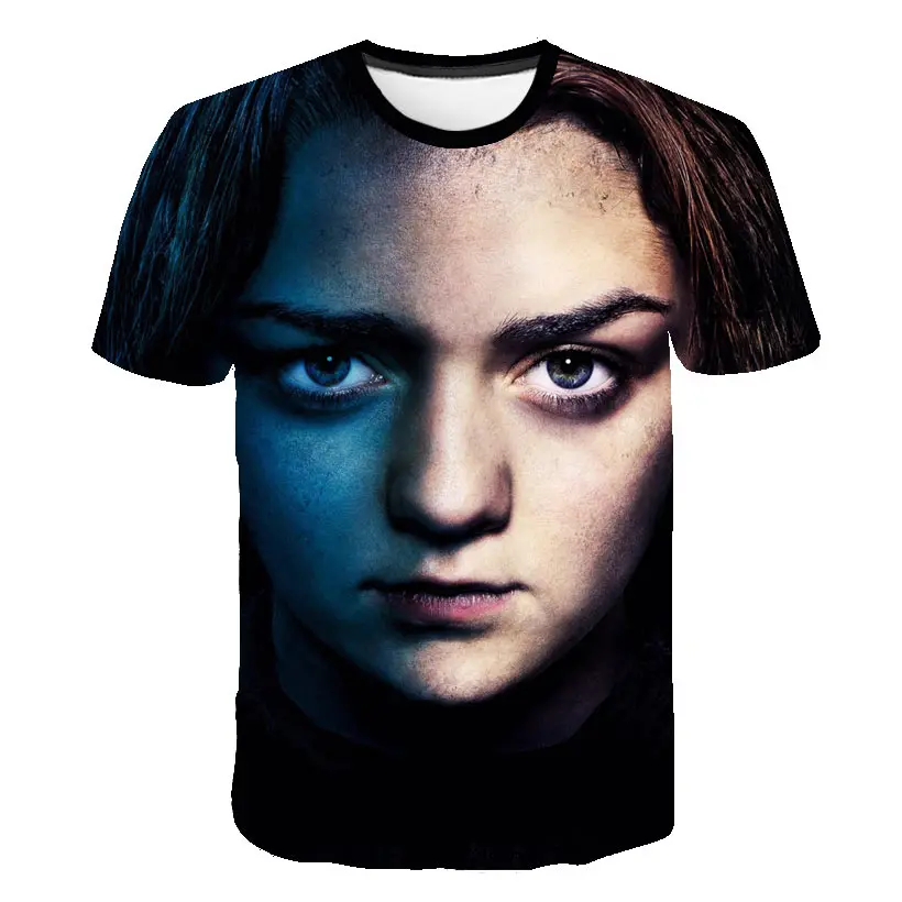 

Game Of Thrones T Shirt Kids Movie Figure Printing 3D Boys Girls T-Shirt 2019 New Night King Tshirt Men's Casual Children's wear
