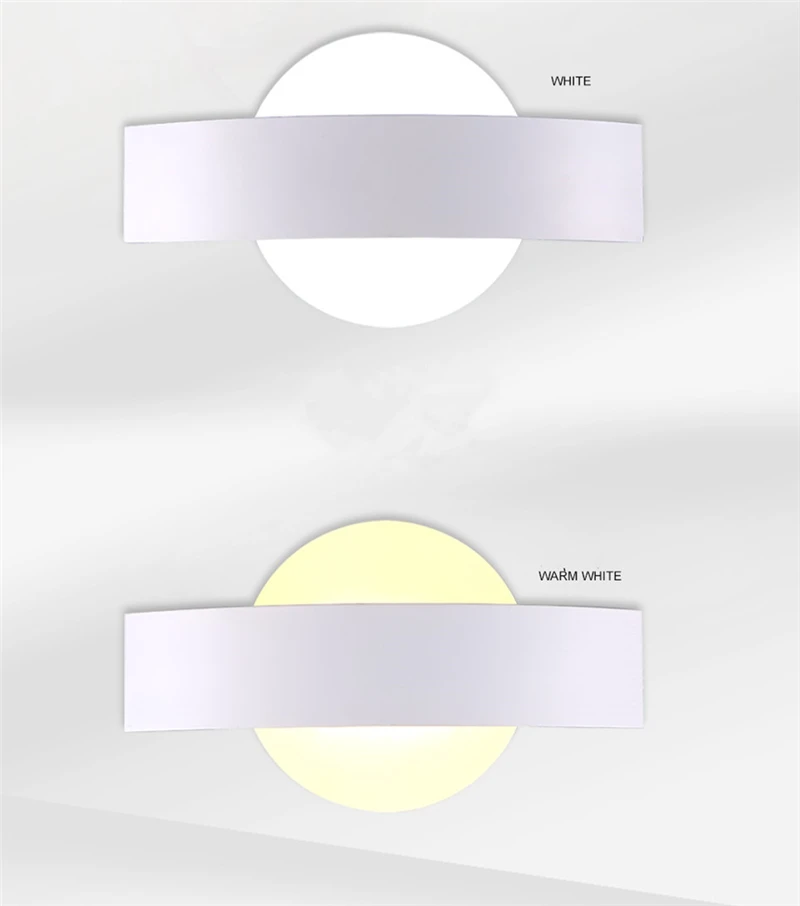 Современный минималистичный светодиодный настенный светильник для гостиной, спальни, Креативный светодиодный настенный светильник, прикроватный акриловый светодиодный настенный светильник