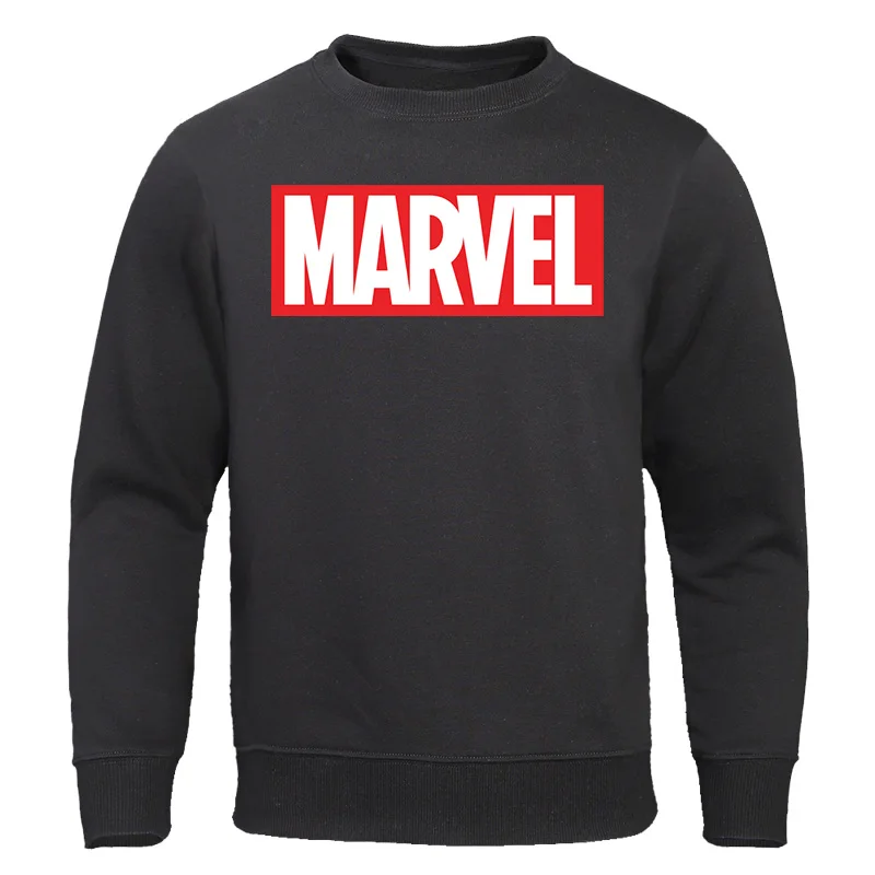 Мужская толстовка с капюшоном, осень, новая мода, MARVEL, мужские толстовки с капюшоном, хлопковые мужские толстовки, повседневные топы уличная одежда, пуловер