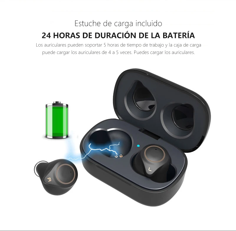 YTOM T1 S AptX ACC TWS Беспроводная связь Bluetooth 5,0 AuricularES CVC8 cancelacion de ruido con auriculares Super Bass