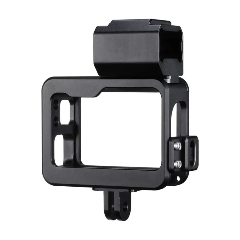 V3 Pro Metal Vlog Camera Cage Suitable For Gopro7 Practical Camera Cage With Dual Cold Shoe Design Microphone Adapter Mic Cable