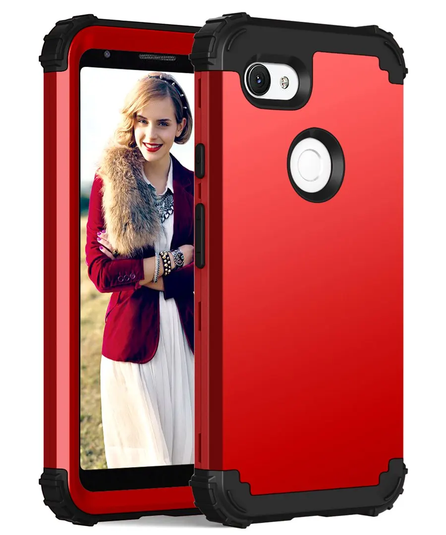 Heavy Duty Shockproof Armor Case for Pixel 3A XL - Ultimate Protection and Durability