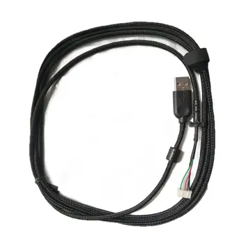 

Durable Nylon USB Soft Mouse Cable Line Replacement Wire For logitech G303 Mouse
