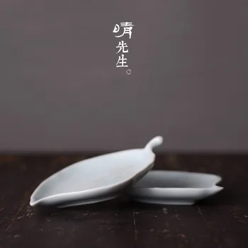 

Clear Before Type Ceramics Leaf Ching Manual System A Snack Snacks Fruits Leaf Originality Jade Tray