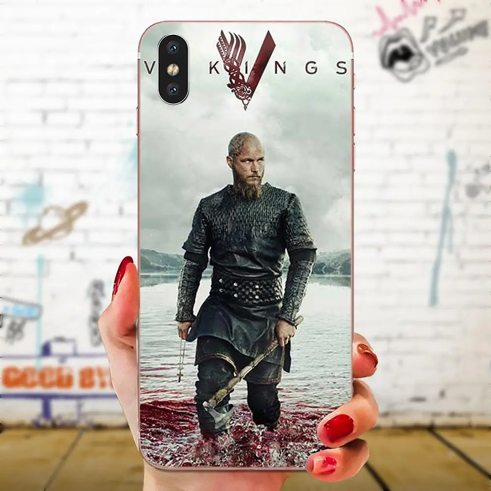 as picture Прозрачные чехлы из ТПУ кожи для samsung Galaxy Note 5, 8, 9, S3 S4 S5 S6 S7 S8 S9 S10 5G mini Edge рlus Lite сериал «Викинги» 4 Мода - Цвет: as picture