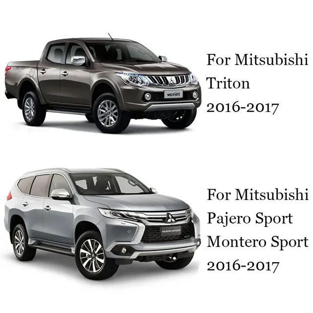 Chrome Door Handle Cover For Mitsubishi Montero Sport Pajero Sport Shogun L200 Triton 2016 2017 2018 Abs Car Accessories Ycsunz Door Handle Cover Handle Covercover For Mitsubishi Aliexpress