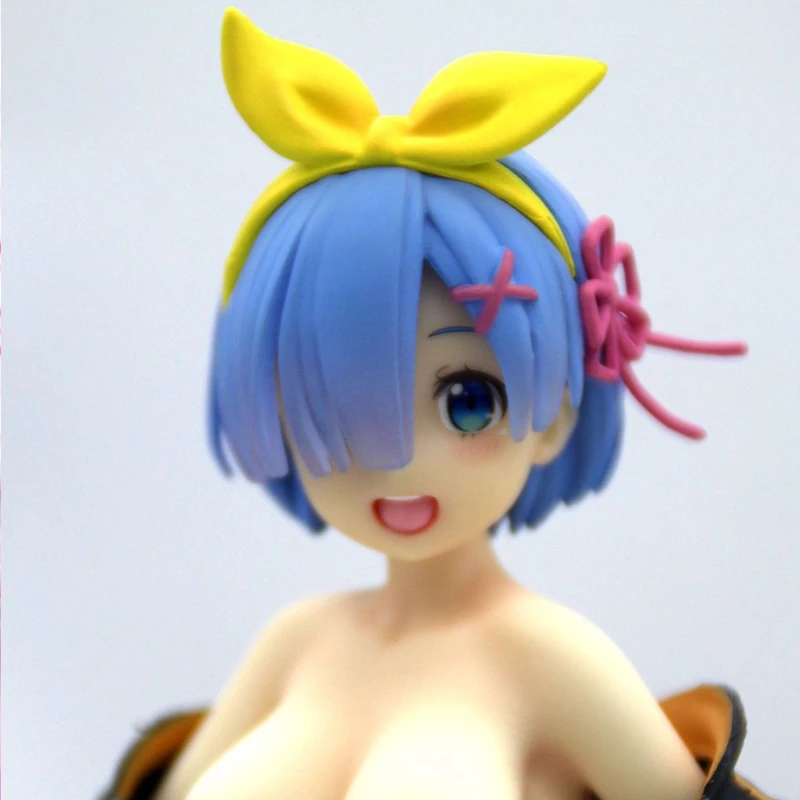 Original figure Re:ZERO Starting Life in Another World Rem Swimsuit casual wear Resin GK model Collection anime Action Figure | Игрушки и