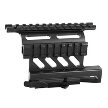 SPINA Оптика Тактический АК серия рельс Боковое крепление Быстрый QD стиль 20 мм отсоединить Вивер рельс двухсторонний АК прицел крепления винтовка