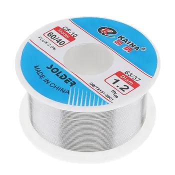 

Welding Wire 0.5/0.6/0.8/1/1.2/1.5/2.0mm Solder Wire 100g 63/37 FLUX 2.0% Tin for Soldering Lead Free Solder for Aluminum Hot