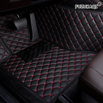 

FUZHKAQI Auto car floor Foot mat For honda accord 2003-2007 crv 2008 cr-v jazz fit city civic 2008 car accessories styling