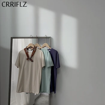 

Spring Summer Casual Basic Short Sleeve T Shirt Women Solid O Neck Tops Tee 2020 New CRRIFLZ