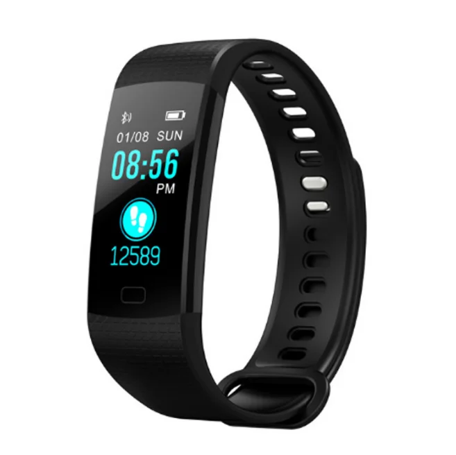 

2019 Y5 Smart Watch Heart Rate Monitor Fitness Tracker Smartwatch Color Screen Blood Pressure Pedomater PK Mi Band 3 Y5