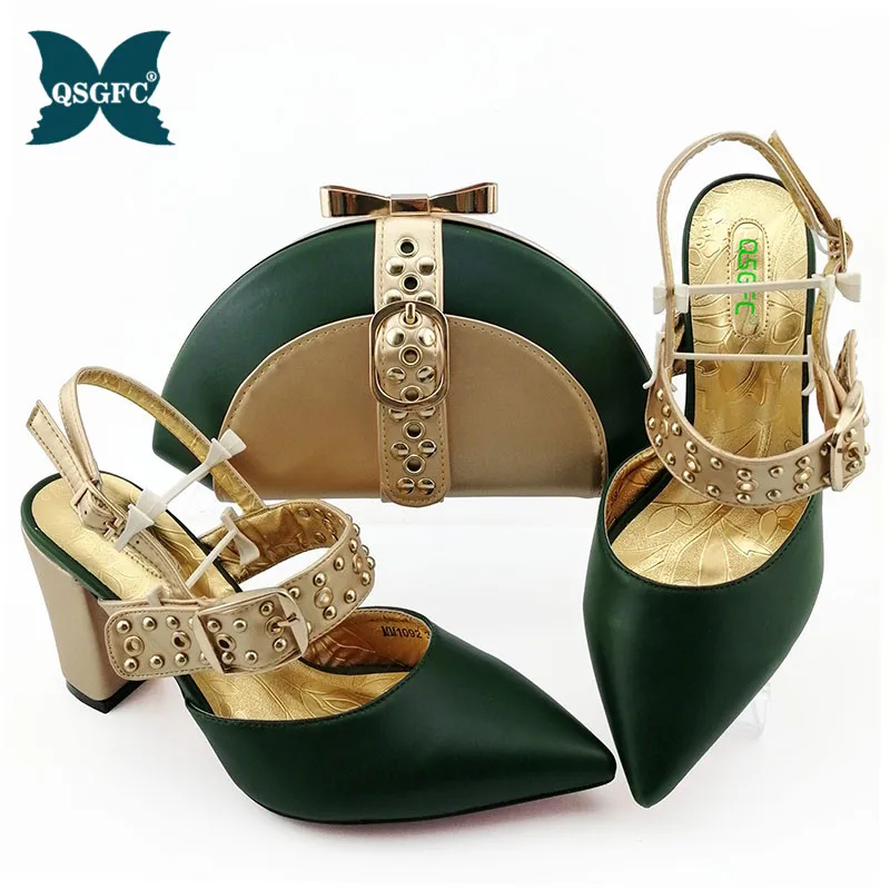 MM1092 D.GREEN SIZE38-43 HEEL9CM 0.93KG 228RMB