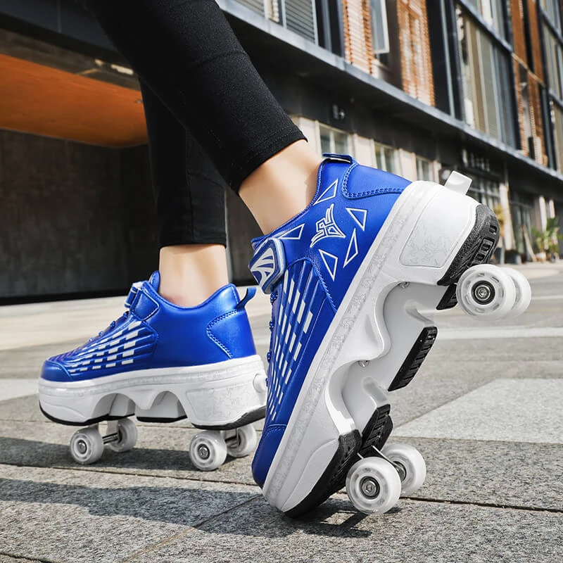 Rollers Adult | Roller Sneakers Children | Sneakers Roller Skates - Fashion - Aliexpress