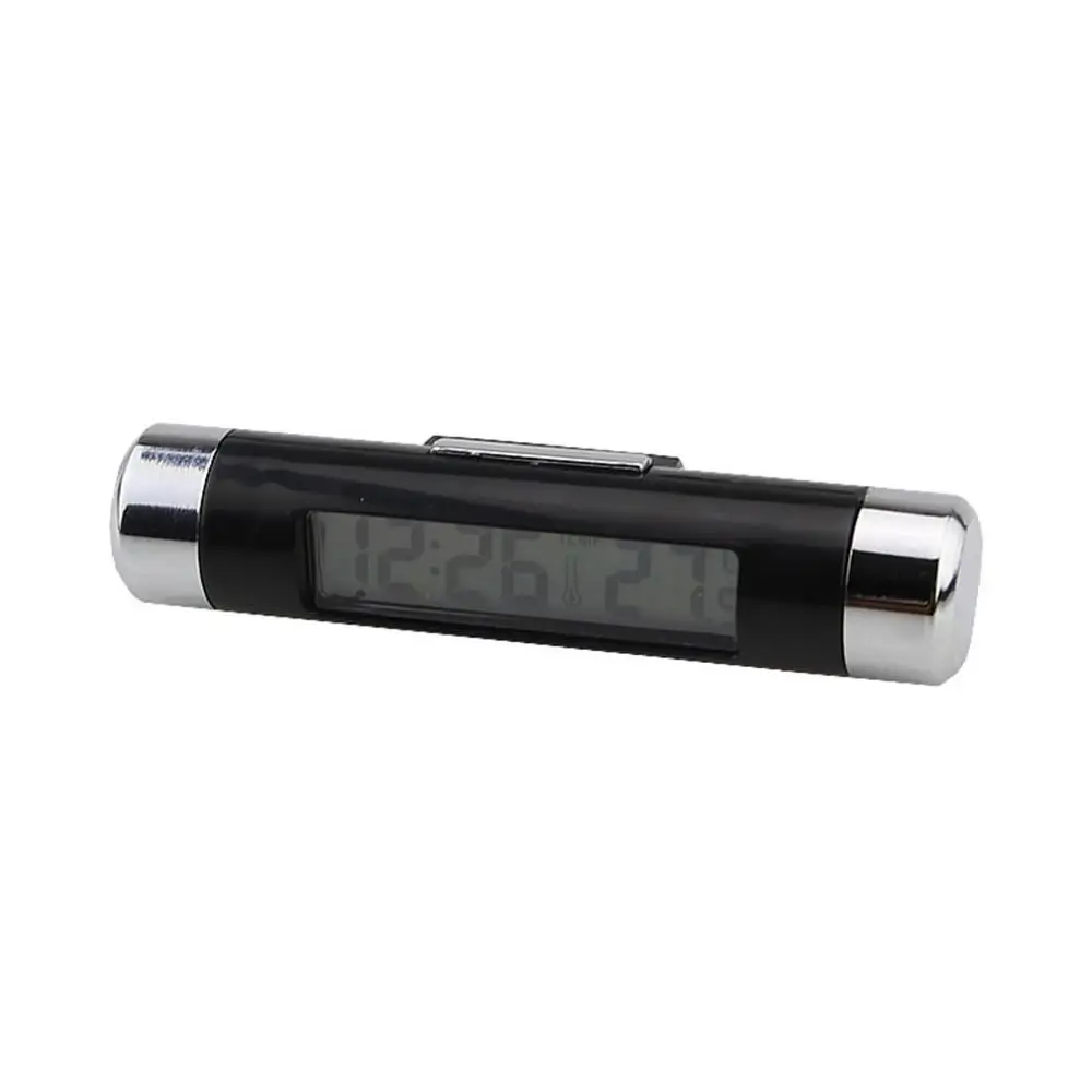 LCD Car Clock Thermometer Automotive Digital Backlight Clock Monitor Clip-on Truck Car Electronic Clock Thermometer LCD Car Clock Thermometer Automotive Digital Backlight Clock Monitor Clip-on Truck Car Electronic Clock Thermometer