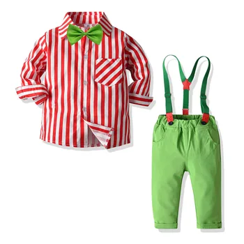 

LZH Children Clothing 2020 Autumn Winter Toddler Boy Clothes Gentleman Outfit Kids Clothes Christmas Suit For Boys Clothing Sets