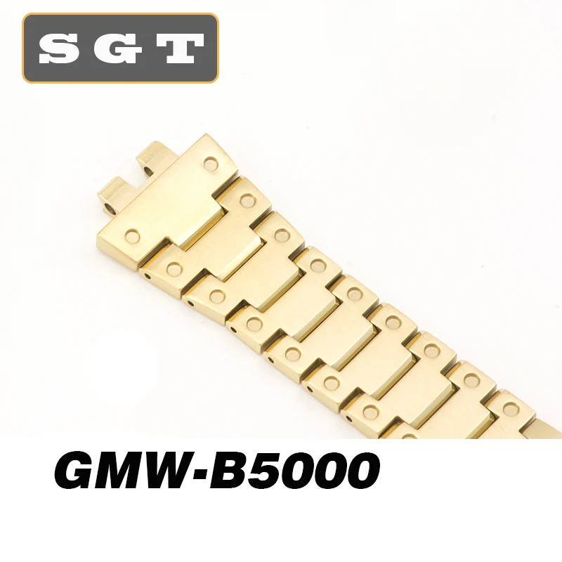 Ремешок для часов и ободок GMW-B5000 чехол из нержавеющей стали высокое качество 316L металлический ремешок стальной ремень инструменты