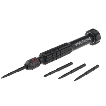 

VIVISMOKE Cigarette DIY 4-In-1 Multifunction Screwdrivers Set for Vape Tools RDA RTA Tank Atomizer Handle Tool Repaired