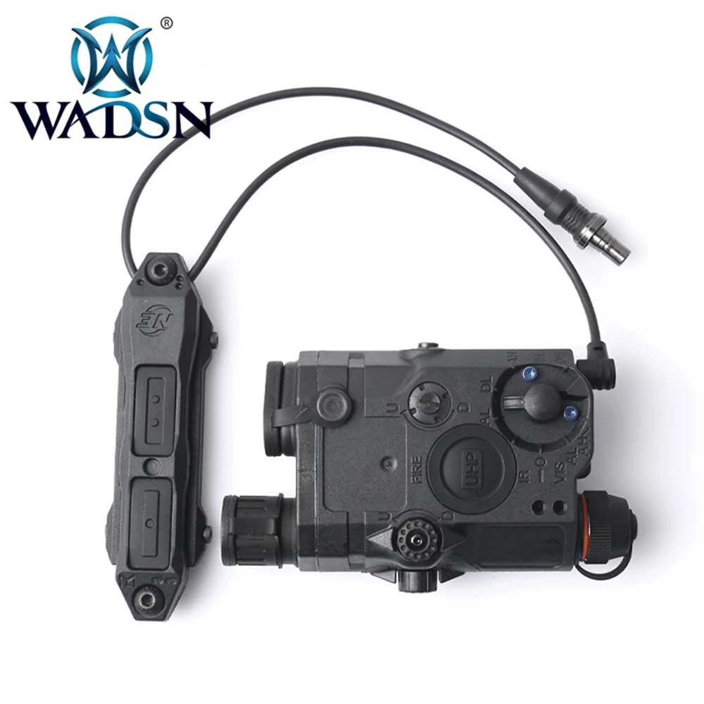 Wadsn Softair Uhp Verde ir Laser Branco Led Lanterna Tática Interruptor Remoto Duplo Caça Lâmpada Arma Luzes Kit La-5c Peq 15 12 ir laser branco led lanterna tática interruptor