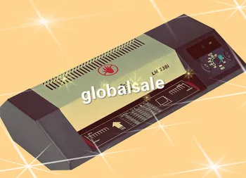 

FREE SHIPPING LM230i A4 photo laminator laminating machine laminating machine, plastic card Four axis thermostat metal shell