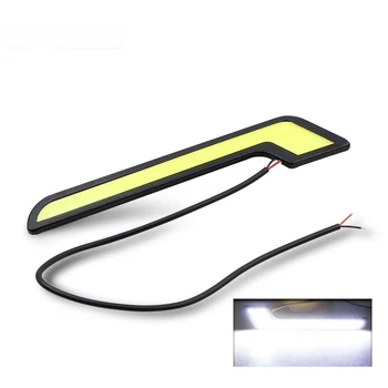 

1Piece Universal Daytime Running Light COB DRL LED Car Lamp External Lights Auto Waterproof Car Styling Accessories Led DRL Lamp