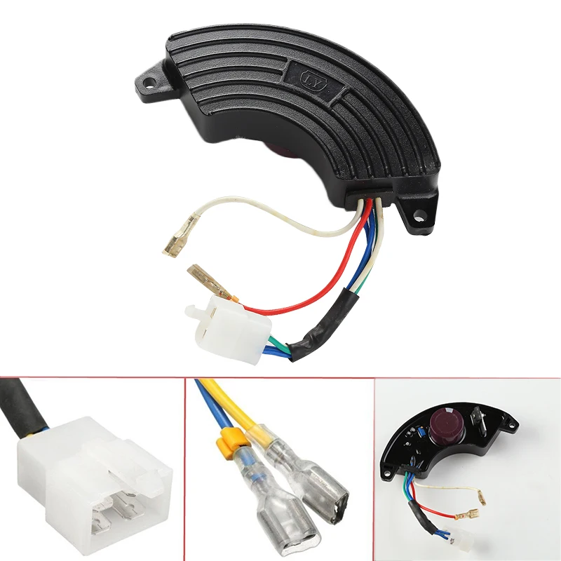

Single Phase 8kw Generator 6 Wires Single-Phase Regulator Voltage AVR Charging Supplies Rectifier Gas Parts Regulators